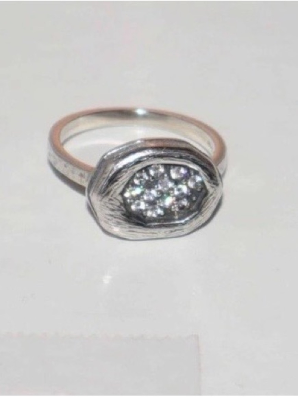Silpada “light dancer” Ring size 8